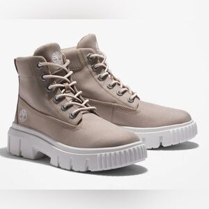Timberland Greyfield A2JHB Womens Size 7.5 Platform Boots/ Color Taupe
